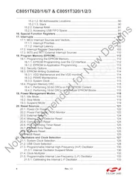 C8051T627-B-GM Datasheet Pagina 4