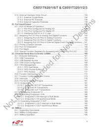 C8051T627-B-GM Datasheet Pagina 5