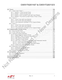 C8051T627-B-GM Datasheet Pagina 7