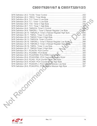 C8051T627-B-GM Datasheet Pagina 14