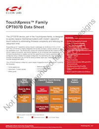 CPT007B-A01-GMR Datasheet Cover