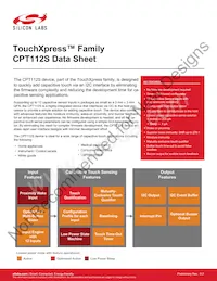 CPT112S-A02-GUR Datasheet Copertura