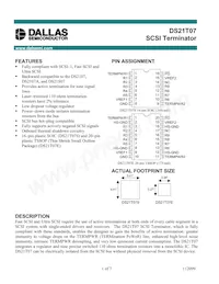 DS21T07S+T&R Datenblatt Cover