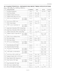 DS2250T-64-16+ Datasheet Pagina 9