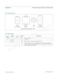 DS28E16Q+U數據表 頁面 5