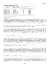 DS5001FP-16N Datasheet Pagina 2