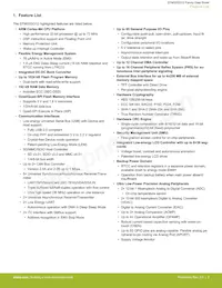 EFM32GG12B110F1024GQ64-A Datasheet Page 2