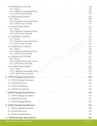 EFM32HG350F64G-B-QFP48 Datasheet Pagina 8