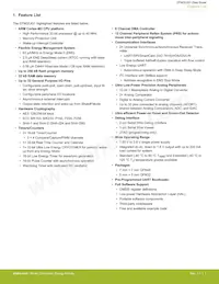 EFM32JG1B100F128GM32-B0R Datasheet Page 2