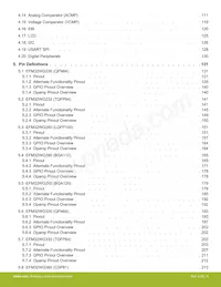 EFM32WG995F256-BGA120T Datasheet Pagina 9