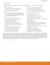 EFM8LB12F64E-B-QFP32R Datasheet Page 2