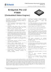FT800Q-T Datasheet Copertura