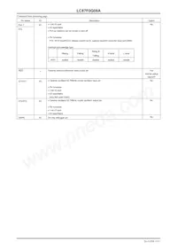 LC87F0G08AUJA-FH數據表 頁面 11