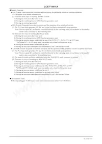 LC87F1M16AF5ZA0WA-6H Datasheet Pagina 5