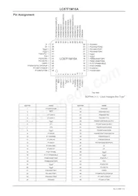 LC87F1M16AF5ZA0WA-6H數據表 頁面 7