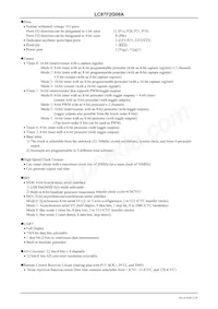 LC87F2G08AUMJ-ZH Datenblatt Seite 3