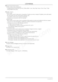 LC87F6D64AU-QFP-E Datasheet Pagina 4