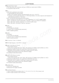 LC87F7DC8AVU-QIP-H Datasheet Pagina 3