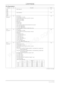 LC87F7DC8AVU-QIP-H Datasheet Pagina 10