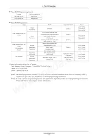 LC87F7NJ2AVUEJ-2H Datasheet Pagina 6