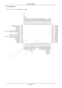 LC87F7NJ2AVUEJ-2H Datasheet Pagina 9