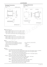 LC87FBG08AURE-TE-L-H Datasheet Pagina 2