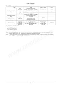 LC87FBH08AU-EB-3H Datasheet Pagina 6