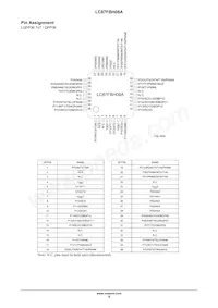 LC87FBH08AU-EB-3H Datasheet Pagina 9