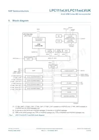 LPC1114LVFHI33/303 Datasheet Pagina 4