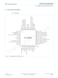 LPC11C12FBD48/301 Datasheet Pagina 5