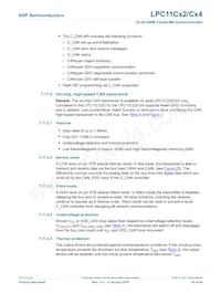 LPC11C12FBD48/301 Datasheet Pagina 20