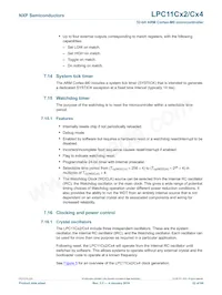 LPC11C12FBD48/301 Datasheet Pagina 22