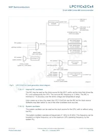 LPC11C12FBD48/301 Datasheet Pagina 23