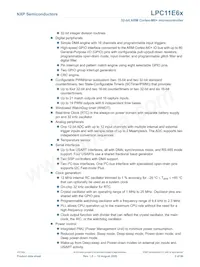 LPC11E68JBD100E Datasheet Pagina 2