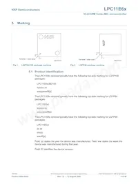 LPC11E68JBD100E Datasheet Pagina 4