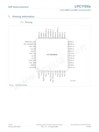 LPC11E68JBD100E Datasheet Pagina 6