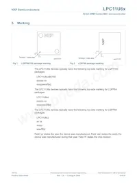 LPC11U68JBD48E Datasheet Page 5