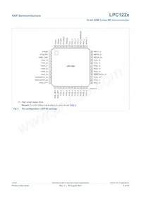 LPC1226FBD64/301 Datenblatt Seite 7