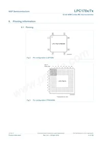 LPC1785FBD208K數據表 頁面 8