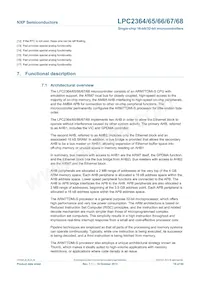 LPC2364FET100 Datenblatt Seite 18