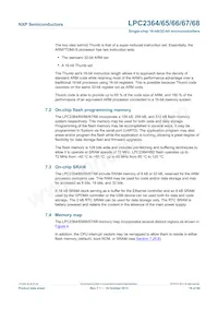 LPC2364FET100 Datenblatt Seite 19