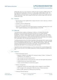 LPC2364FET100 Datenblatt Seite 23