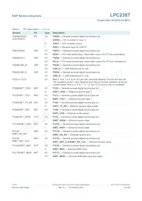 LPC2387FBD100 Datasheet Pagina 8