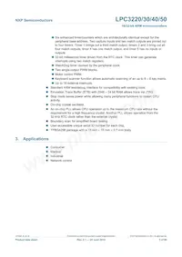 LPC3230FET296/01 Datasheet Page 3