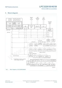 LPC3230FET296/01 Datasheet Page 5