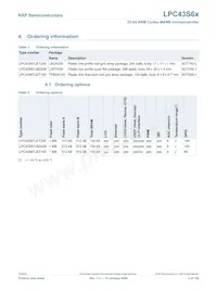 LPC43S67JET100E Datasheet Pagina 5