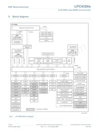 LPC43S67JET100E Datasheet Pagina 6