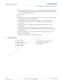 LPC43S70FET256E Datasheet Pagina 4