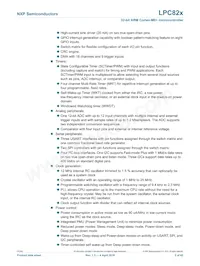 LPC824M201JHI33Y Datenblatt Seite 2