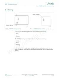 LPC824M201JHI33Y Datasheet Pagina 4